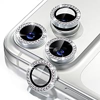 Vista 23 de Misea [3+1] Protector de lente de cámara para iPhone 14 Pro/iPhone 14 Pro Max, protector de pantalla de vidrio templado 9H, protector de pantalla