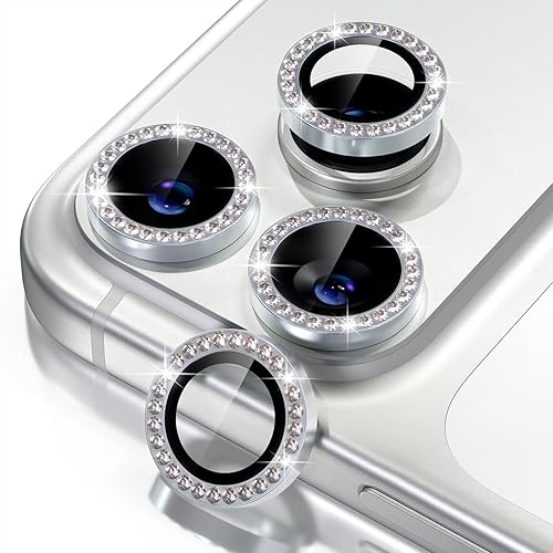 Miniatura 23 de Misea [3+1] Protector de lente de cámara para iPhone 14 Pro/iPhone 14 Pro Max, protector de pantalla de vidrio templado 9H, protector de pantalla