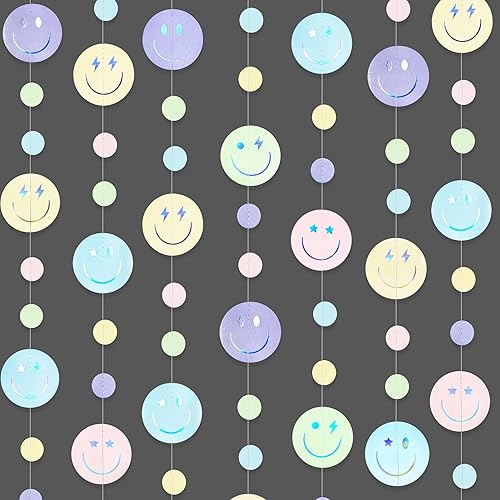 Miniatura 17 de Decoraciones de fiesta de coche de carreras, lunares circulares amarillos y rojos con estampado a cuadros, guirnalda de lunares para niños, hombres,