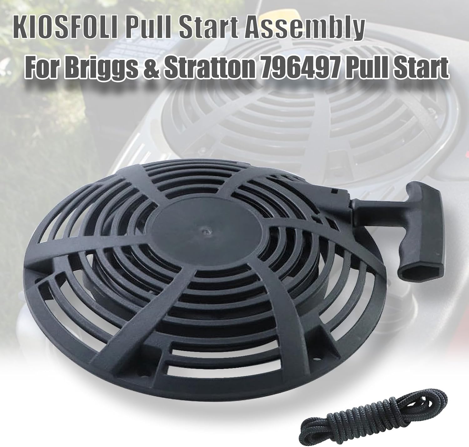 Recoil Starter Compatible with Briggs and Stratton 796497