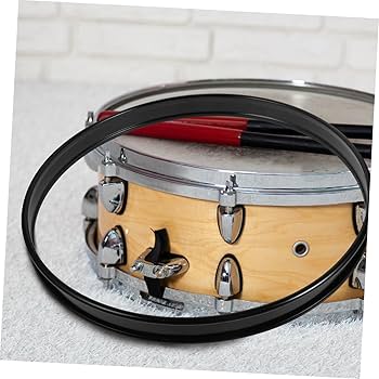 バスドラム フープ Amazon | CIMAXIC ドラムアクセサリー 16インチ メタルドラム