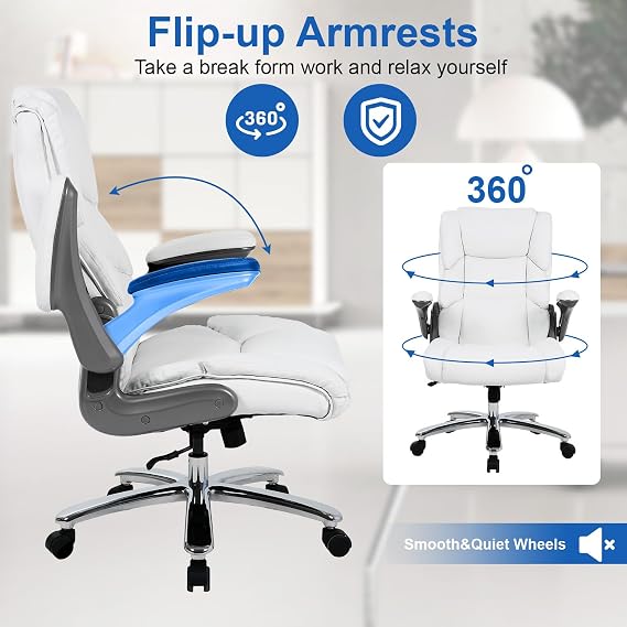 BestOffice Big and Tall Office Chair,Desk Chair,Ergonomic Chair