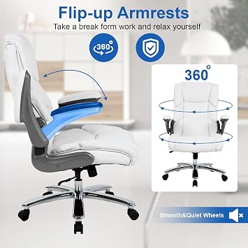 BestOffice Big and Tall Office Chair,Desk Chair,Ergonomic Chair