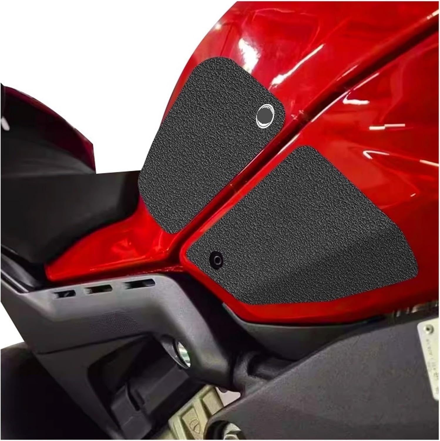 Motorcycle Fuel Tank Pad Stickers Gas Side Tankpad Decals Non-Slip Protection for Duc&ati Panigale V4R V4S V4 R S 2022 2023 2024 Gas Stickers Decals