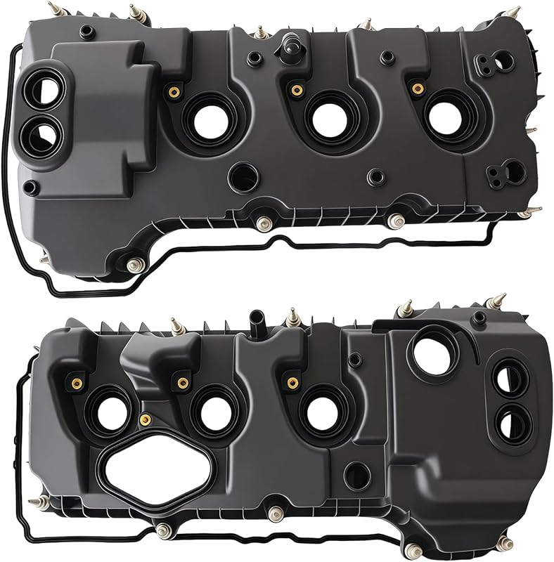 Tampas de válvulas do motor AUCERAMIC para Ford F-150, Expedition, Transit e Lincoln Navigator 3.5L EcoBoost – Conjunto esquerdo e direito