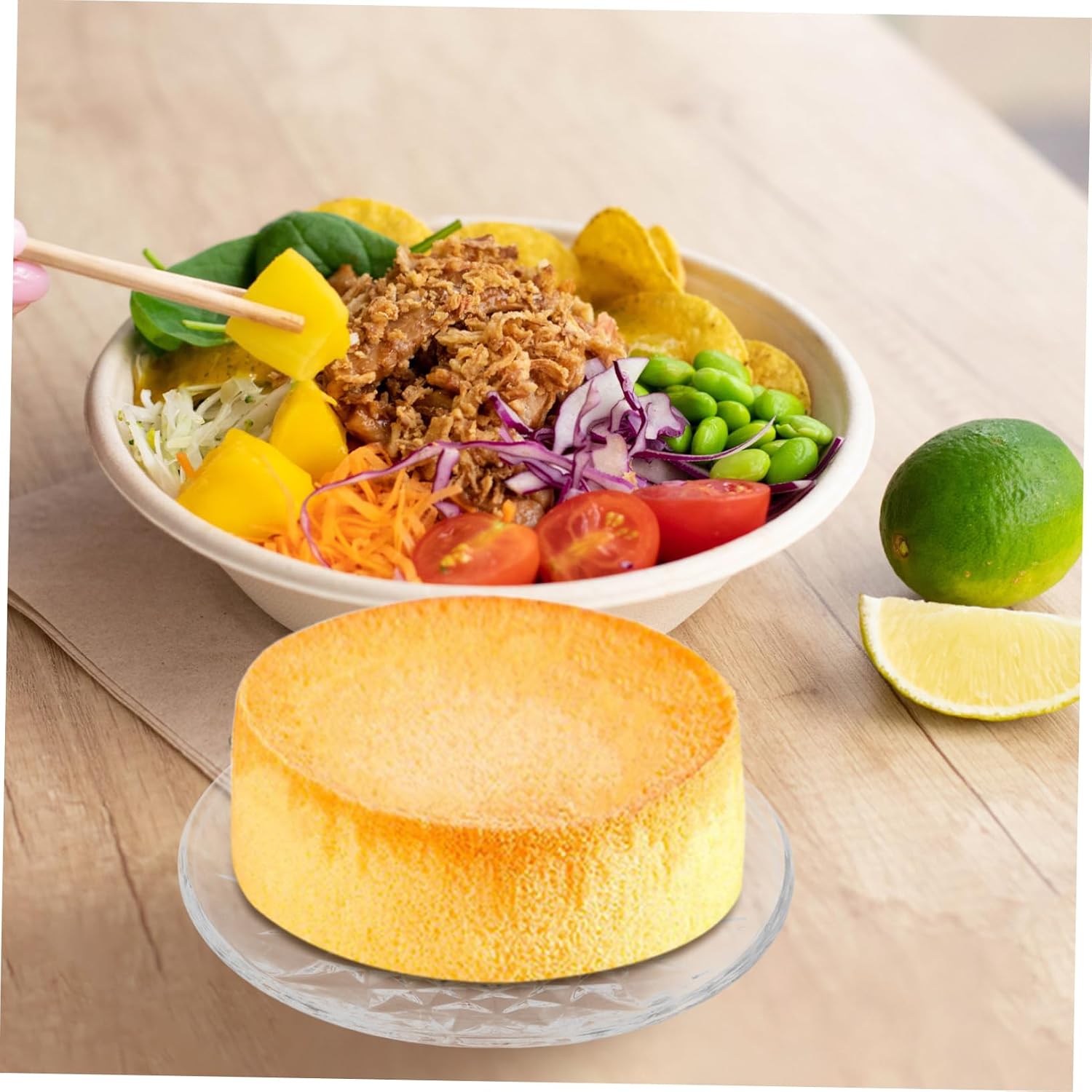 4pcs Glass Tea Saucers for Snacks Appetizers and Dipping Sauces Round Dishes for Home and Restaurant Use for Desserts and Serving Dishes