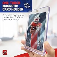 Vista 7 de Tarjetero magnético para comercio, fundas rígidas de 35 pt para deporte, MTG, YUGIOH, fundas rígidas para tarjetas (10)