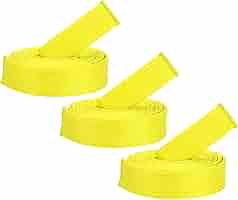 3 Cinture Di Taekwondo In Poliestere - Verde, 1.6 X 6 Ft - Per Allenamento E Gare