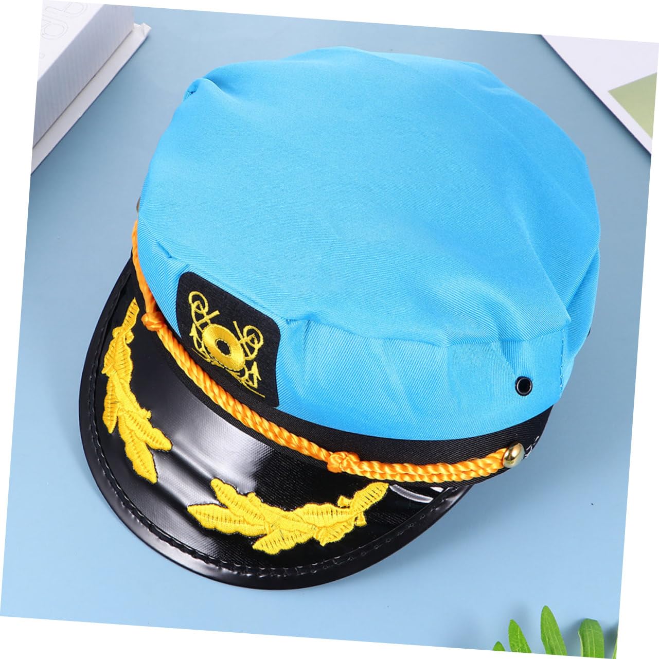 4 Pezzi Cappelli da Capitano per Cosplay e Feste Cappello Marinaio Leggera Accessorio Decorativo per Party Tema Yacht e Costume Uomo Donna