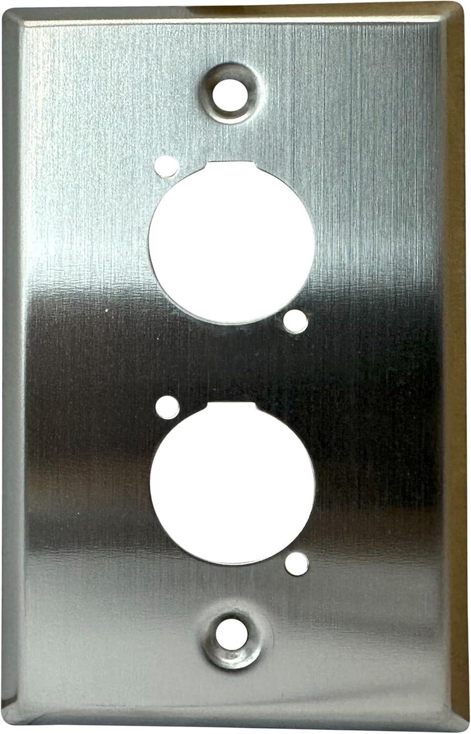 DIYTECH Blank XLR Wall Plate and XLR Panel Combo Perfect