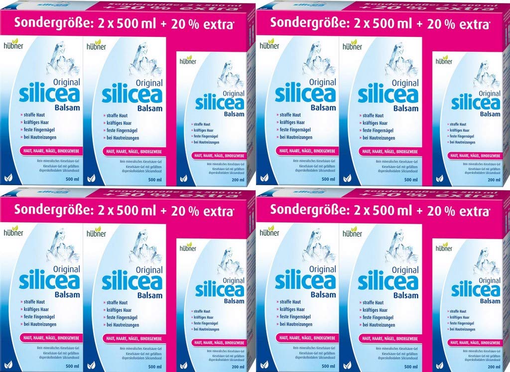Silicea Balsam 8x500ml + 4x200ml Gratis
