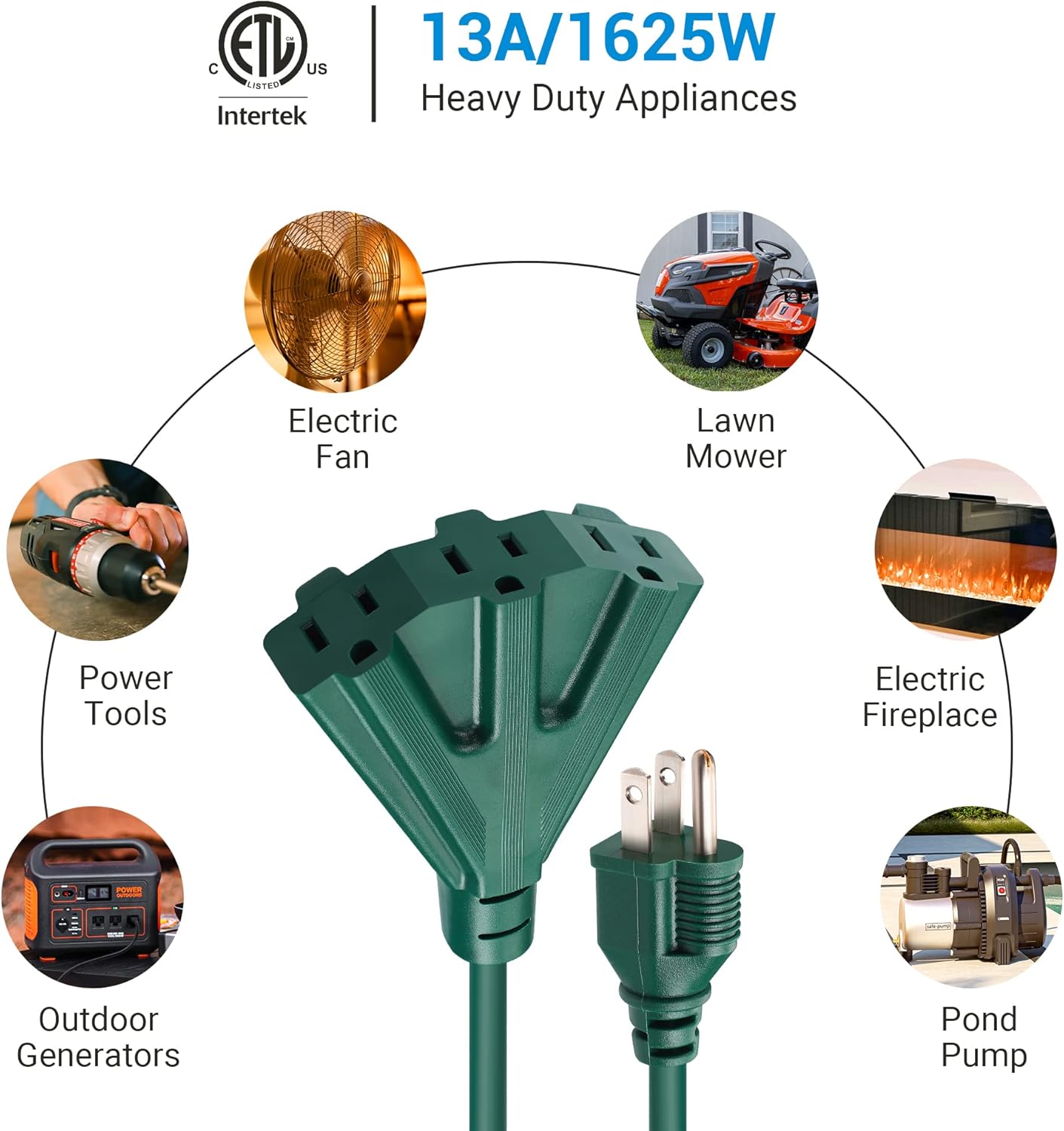 DEWENWILS Outdoor Extension Cord