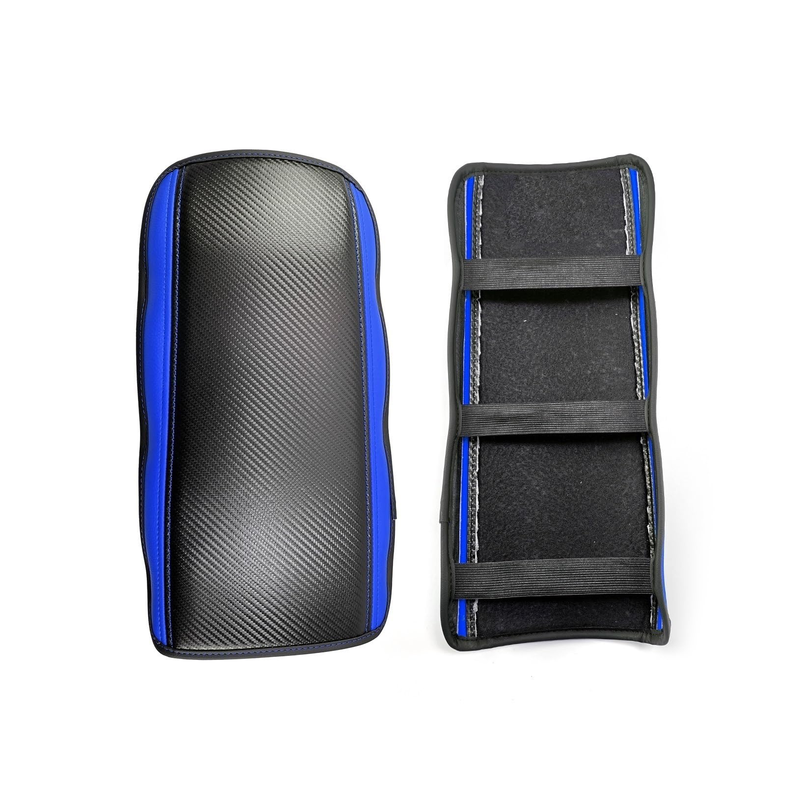 Drezzo Blue Car Center Console Cover For Ioniq 5 2022 2023 Car Armrest Box Cover Central Control Storage Pad Auto Interior Accessories(Blue)