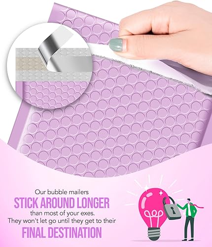 Miniatura 81 de GSSUSA - Sobres acolchados de polietileno de 6” x 10”, sobres de burbujas, bolsas sobres para envíos de pequeños paquetes, bolsa de envío, paquete