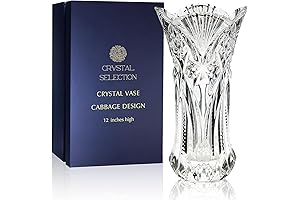 CS Crystal Vase: Radiance in Every Bloom