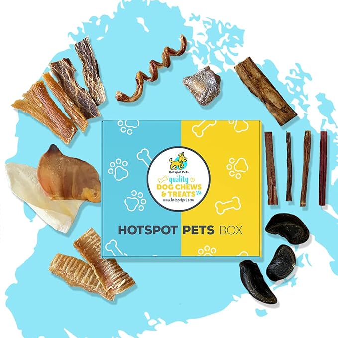 Hotspot Pets Box All Natural Dog Chews and Treats
