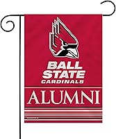 Vista 61 de Rico Industries NCAA Alumni - Bandera de jardín de doble cara de 13 x 18 pulgadas