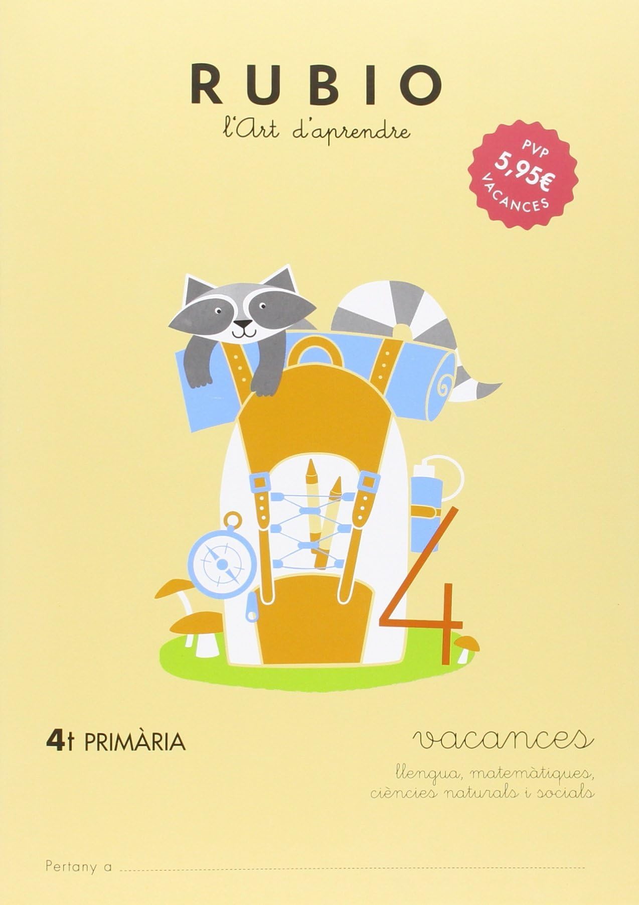 Vacances Ruby 4t Primària (Catalan): 5 (Vacances Blonde (Catala))