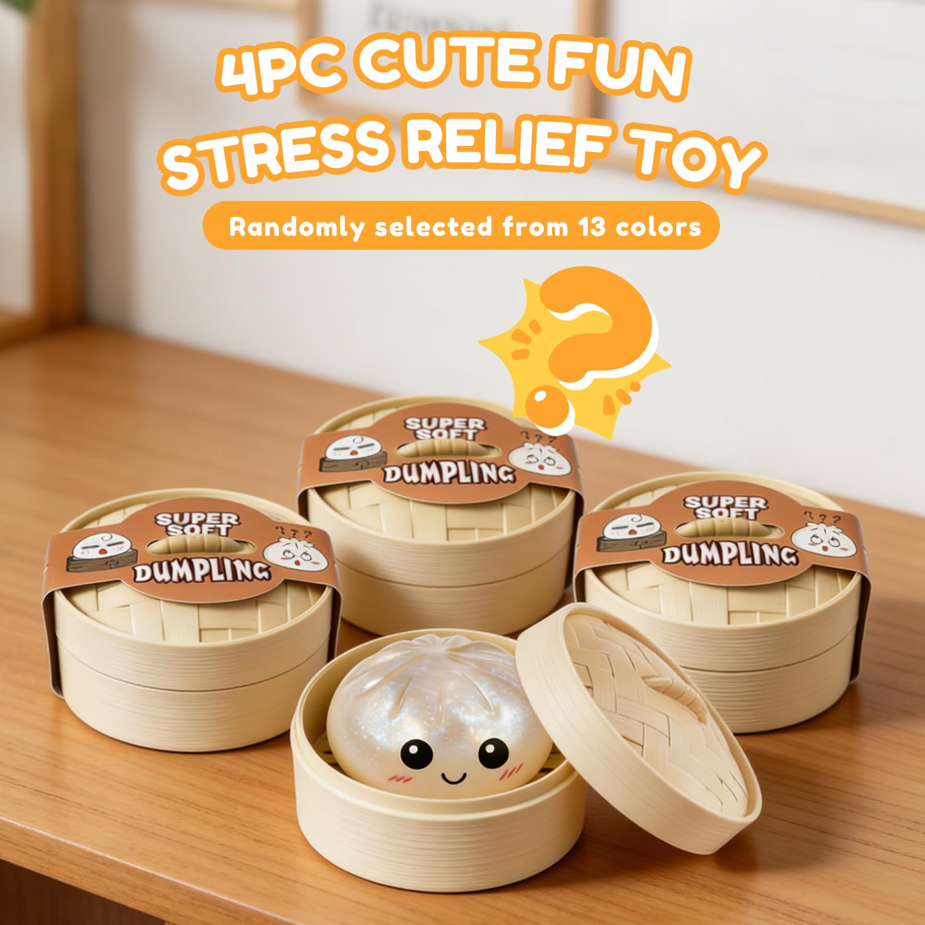 Dumpling squishies (4pc Dumpling squishies) — view 2
