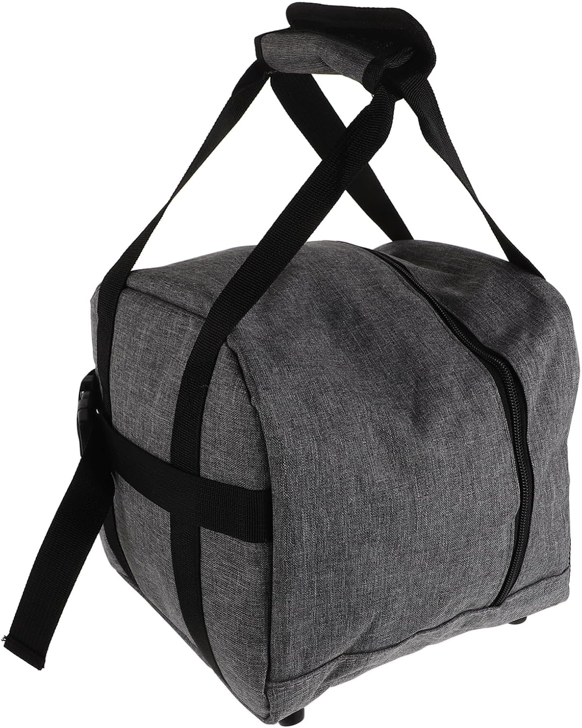 Bowling Tote Bag with Padded Holder Lightweight Mesh Sports Equipment Bag for Single Bowling Convenient Travel Accessory