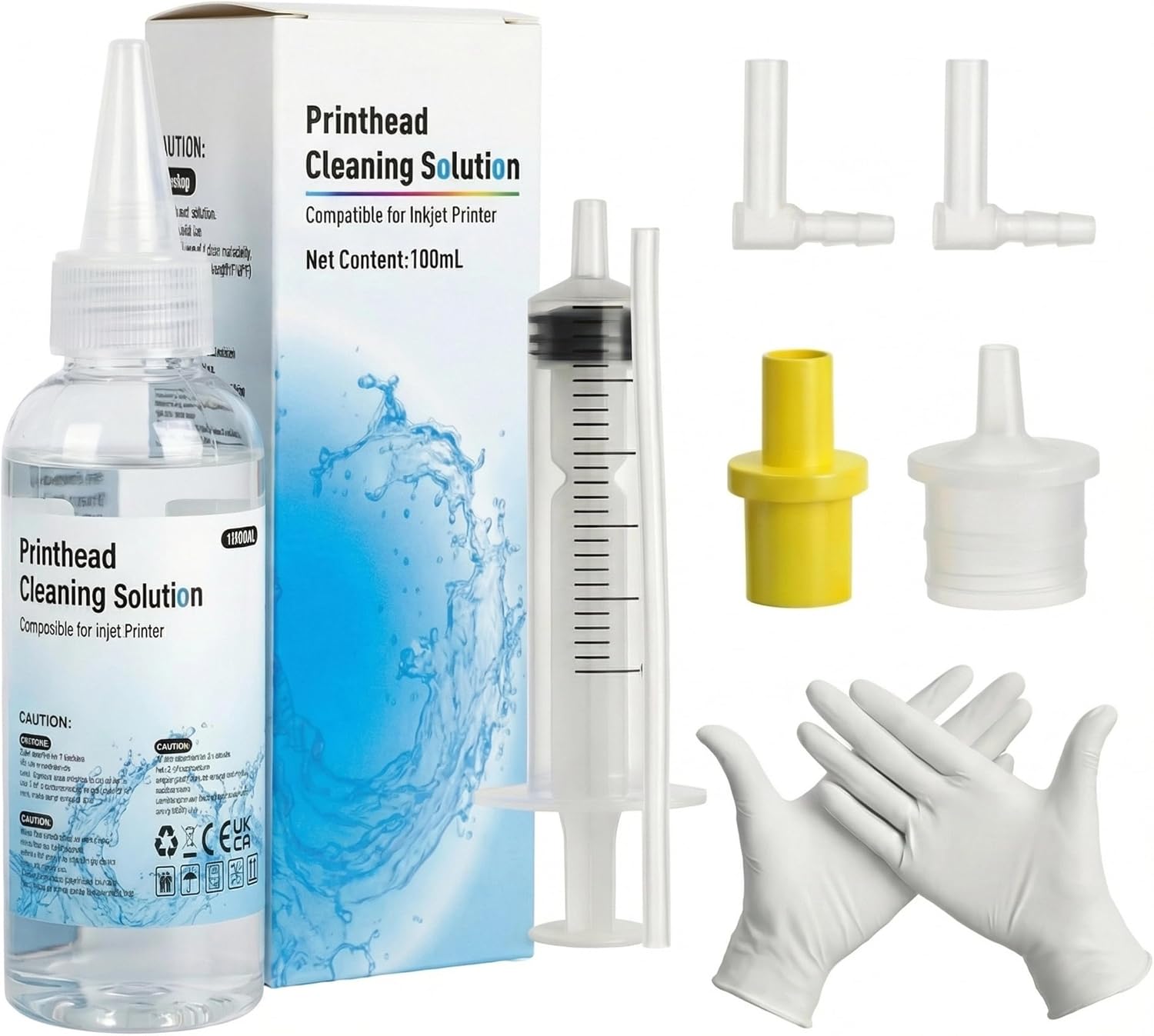 Kit de limpieza para cabezal de impresora 100 ml miniatura 1