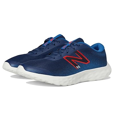 New Balance Kids 520v8 (Big Kid) Kids Shoes NB Navy/Neo Flame