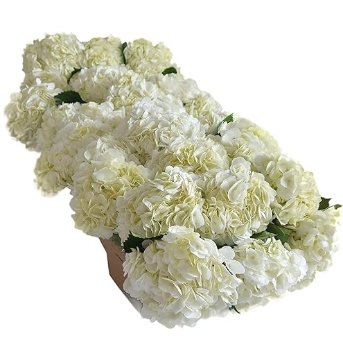 Blooms2Door - 15 White Hydrangeas (Farm-Fresh, Naturally Colored, Premium Quality)