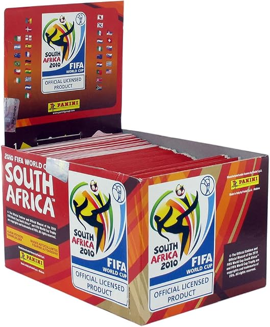 Panini 2010 Fifa World Cup South Africa Stickers - 1 Box, 100 packs per box (Pack of 100)