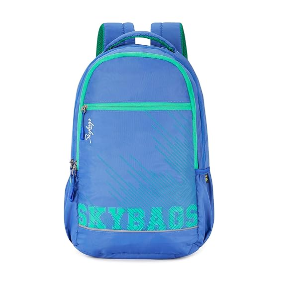SKYBAGS STRIDER PRO 01 LAPTOP BACKPACK (H) R BLU 3 Compartment, Laptop Backpack, Oganizer, Raincover