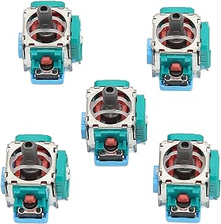5Pcs Replacement 3D Joystick, Game Controller Analog Stick Replacement Joystick for PS5, Game Controller Analog Stick Module for PS5 for PS5 Game Controller PC Game Hardware