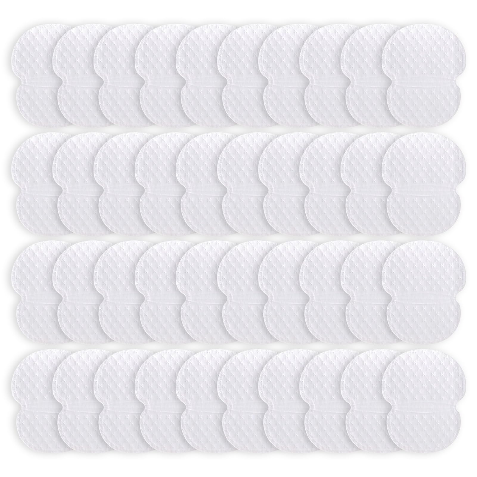 40 Parches Almohadillas Sudor Axilas Mujer Hombre, Parches Antitranspirante Axilas, Invisibles y Cómodos para las Axila - Protección Antimanchas de Sudor para Mujeres y Hombres