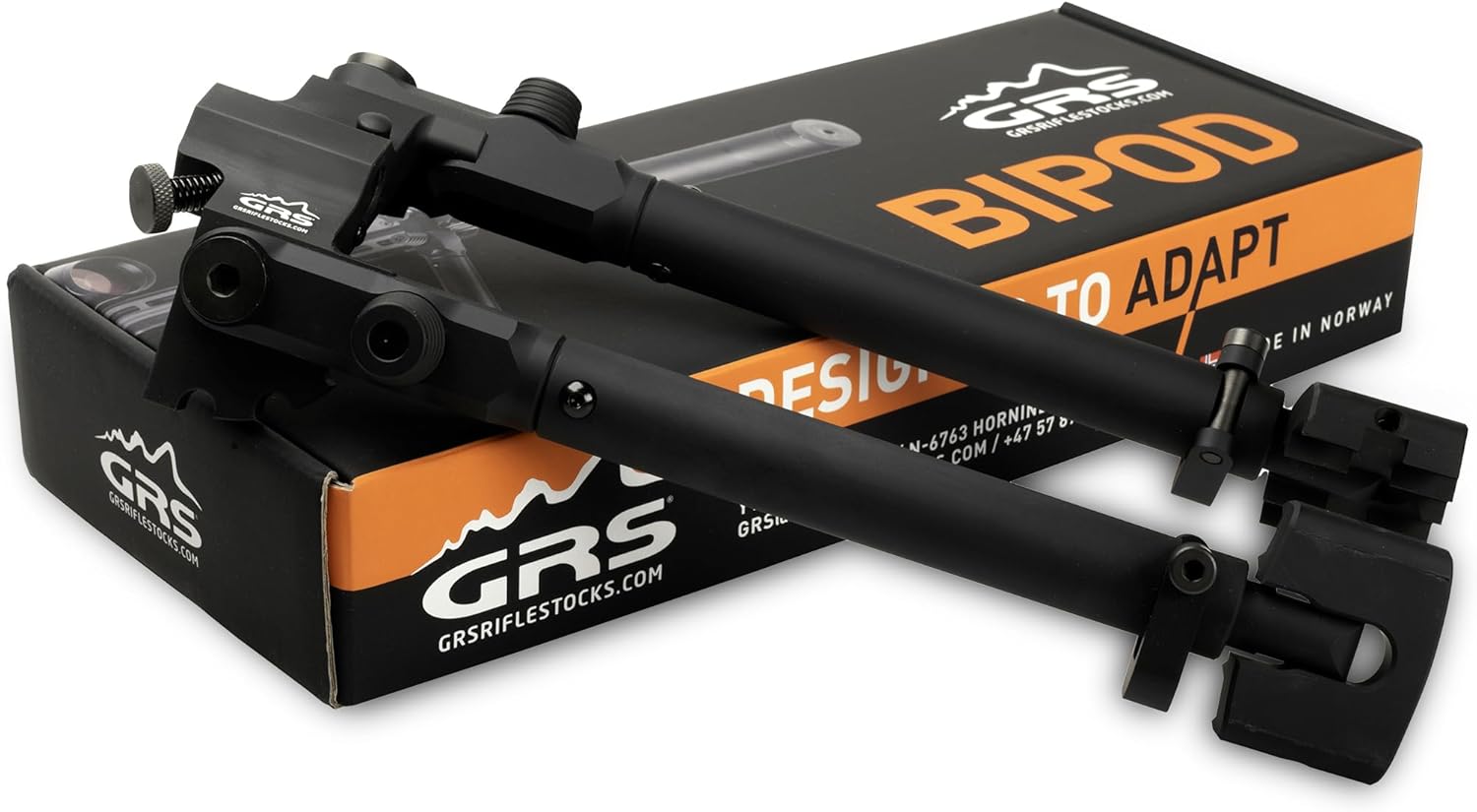 GRS Bipod for Ragnarok Chassis Stock Adjustable with Clawed & Smooth Feet 105028