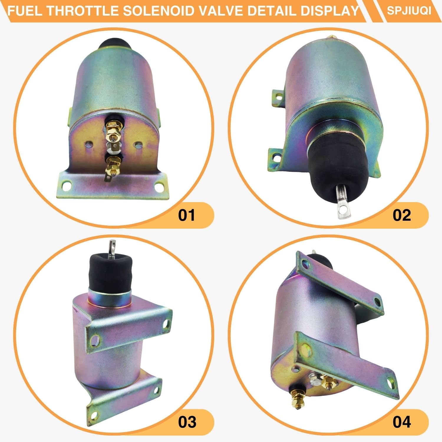 44-9181 41-1566 Valvola solenoide a farfalla per Thermo King SB-100 110 190 SL100 200 300 MD100 200 300 300 SLX-100 TS200 300 500 TK600 Yanmar 48 2-4TNE84 486-4TNE88 Speed Cut Off