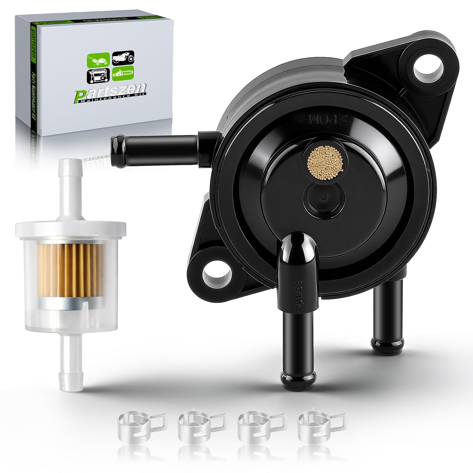 partszen 49040-7001 Fuel Pump for Kawasaki FH381V FH430V FH451V FH500V FH531V FH541V FH580V FH601D FH601V FH641D FH641V FH661V Engine Lawn Mower with