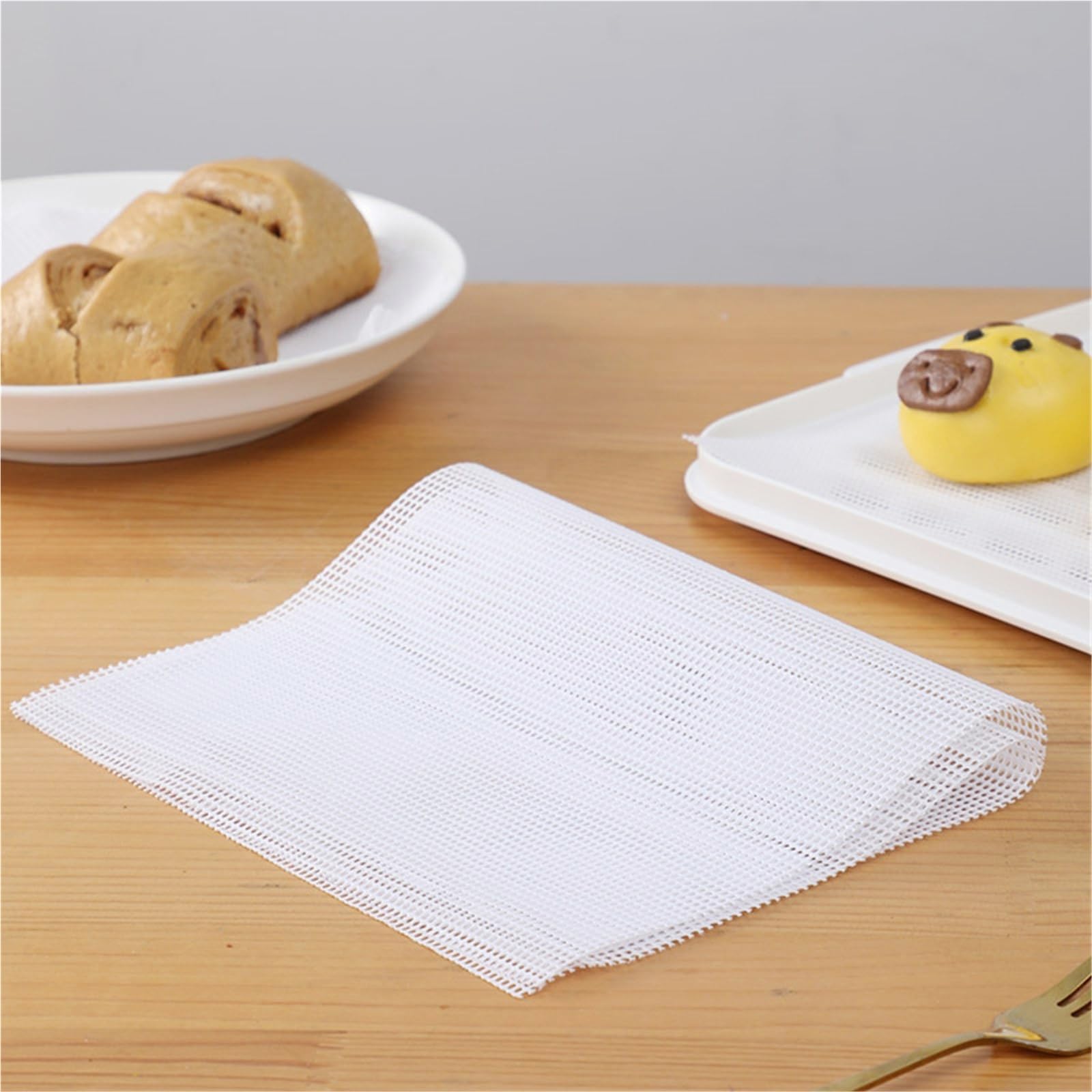 10 Stück Silikon-Quadrat-Dampfgarer-Netzpad – Antihaft-Backmatte, Wiederverwendbare Dörrblätter for Lebensmittel, Obsttrockner, Küchenzubehör Für Küche & Kochen | 50cm