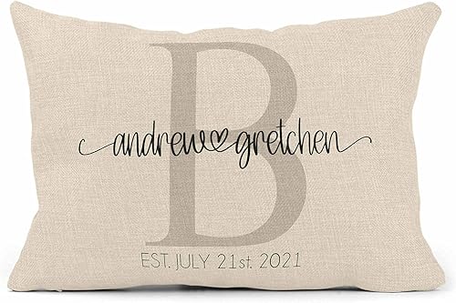 Girls Love A Monogram Regalos de boda para parejas Ăşnicos para parejas, regalo de boda personalizado, almohada de boda personalizada, almohadas Girls Love A Monogram Regalos de boda para parejas Ăşnicos para parejas, regalo de boda personalizado, almohada de boda personalizada, almohadas