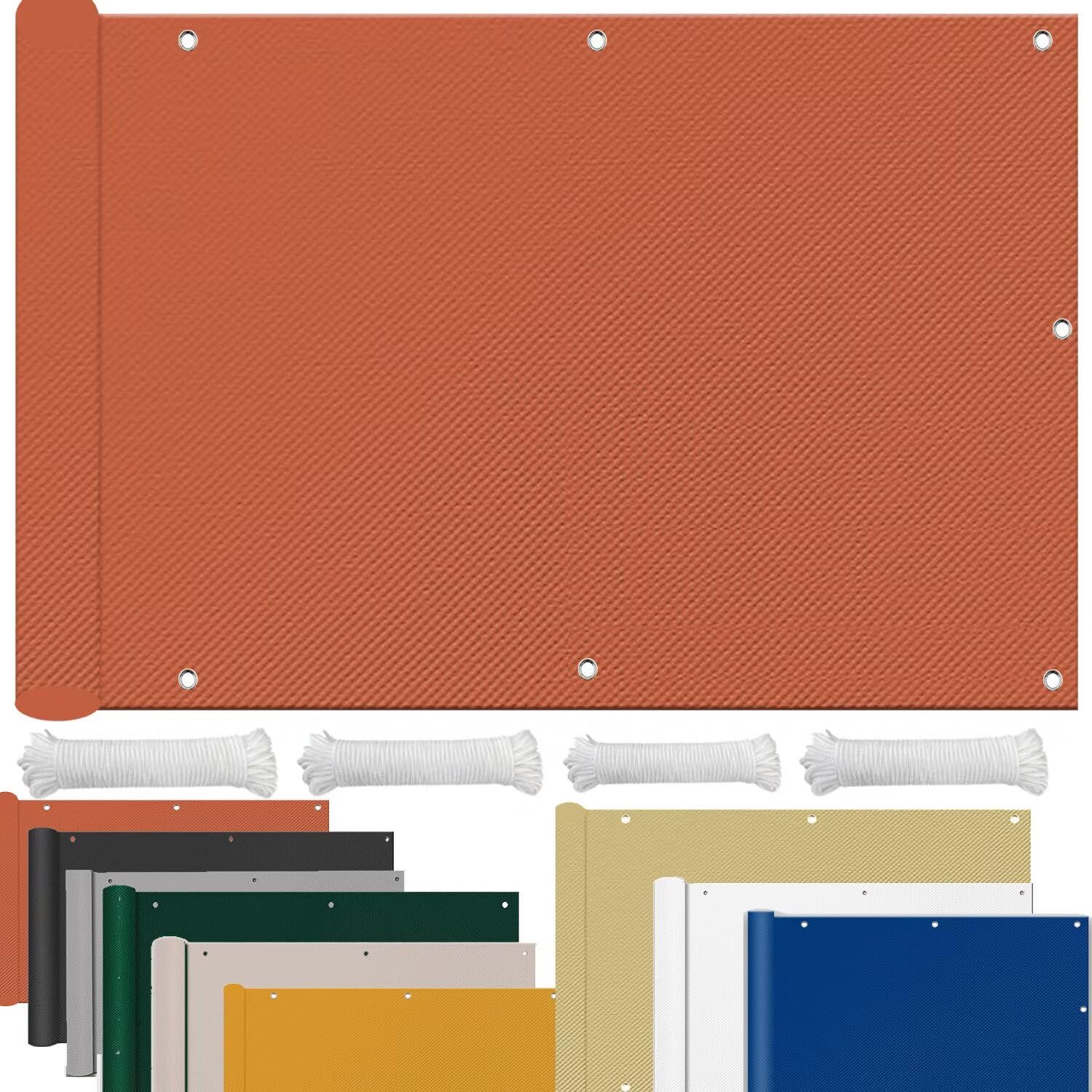 Voile d'ombrage 4,5x4,5m SunSail imperméable pour toit en verre