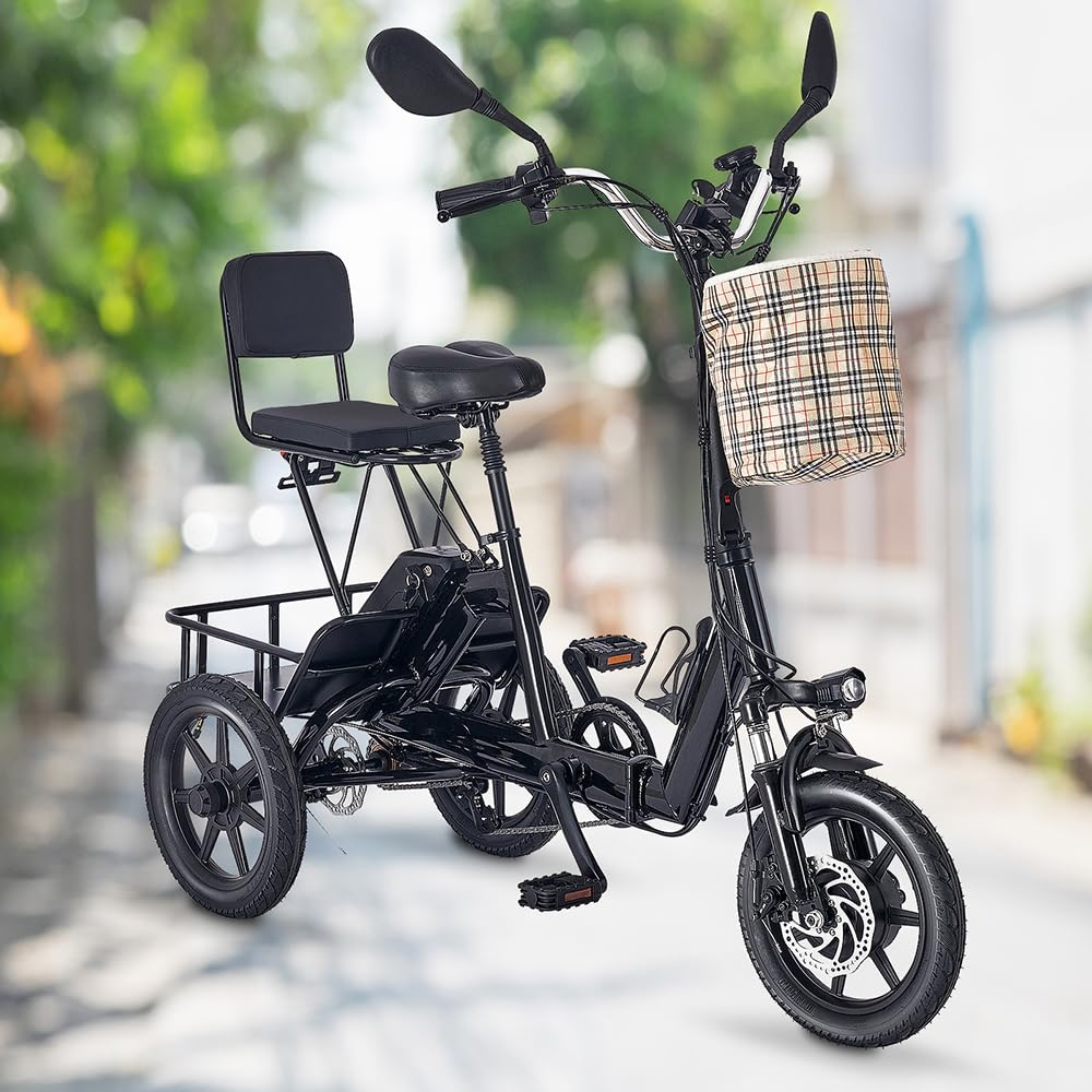 Electric Tricycle For Adults Wheel Electric Bicycle For Men