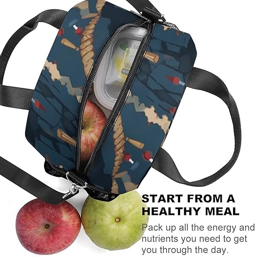 Miniatura 3 de gscm Toil_et-bound Ha_nako-kun Anime - Lonchera aislada con correa ajustable, bolsa de almuerzo portátil para trabajo, picnic, bolsa Bento