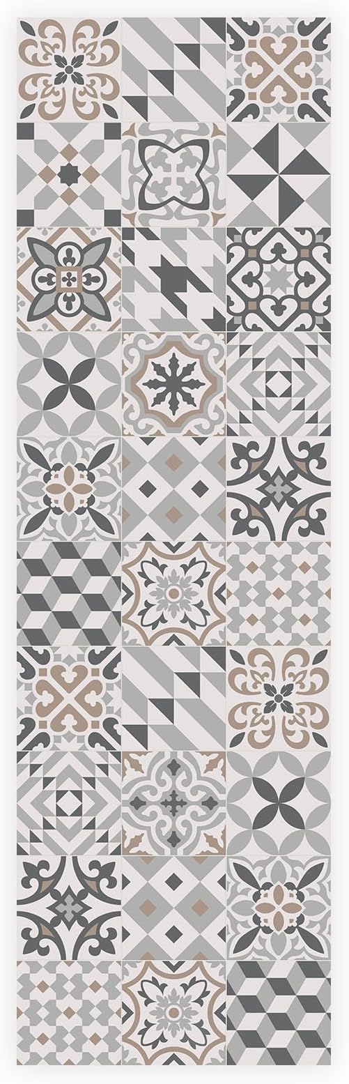 Vinyl Carpet Non-slip 60_x_200_cm grey