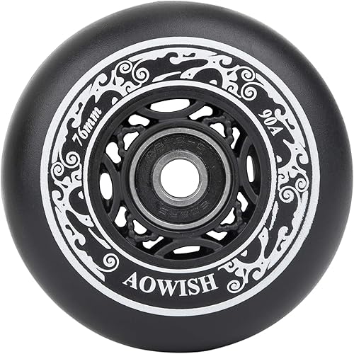 Miniatura 3 de Ruedas Ripsurf 90a de 2.992 in con rodamientos ABEC-9 para RipStik DLX, patineta junior de lujo, monopatín giratorio de 2 ruedas, patineta giratoria