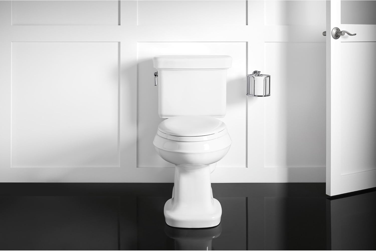 Exclusive Discount 60% Price KOHLER K-72576-CP Artifacts Toilet tissue carriage, Polished Chrome