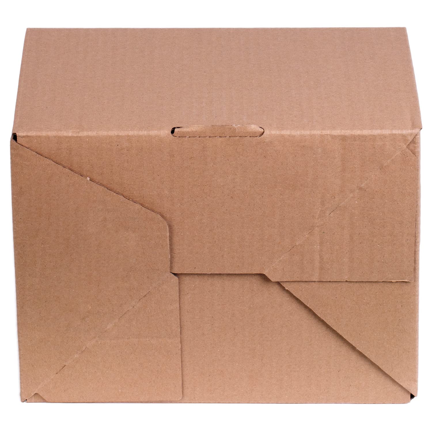 smiley pack 60 Stück Automatikboden Karton 260 x 200 x 160 mm | Fix Aufrichtekarton mit Selbstklebeverschluss und Aufreißfaden – Versandschachtel & Versandbox