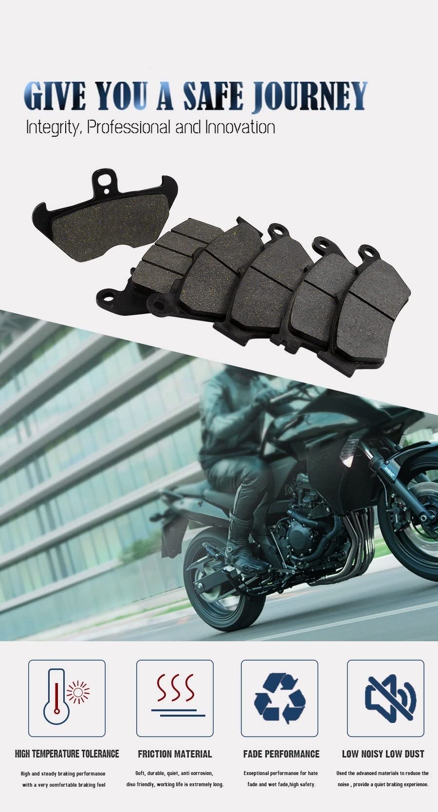 Motor Remblokken voor Yamaha FJR 1300