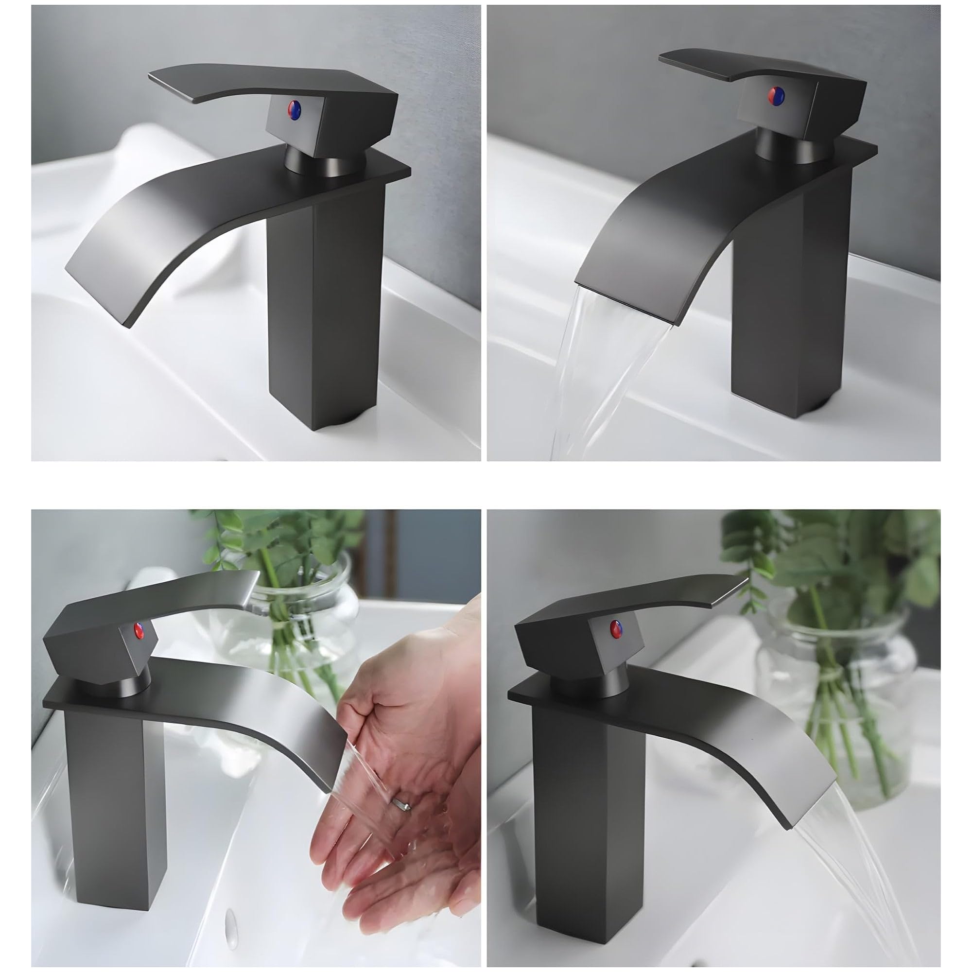 Black Basin Mixer Tap - 24x7 eMall -5 Black Basin Mixer Tap - 24x7 eMall -5