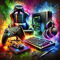 OJTOYART Video Game Diamond Art Kits for Adults,DIY Gaming Equipment Diamond Painting Kits for Beginner,5D Full Round Drill Diamond Gem Painting Kits for Home Wall Decor 13.79 x 13.79Inch