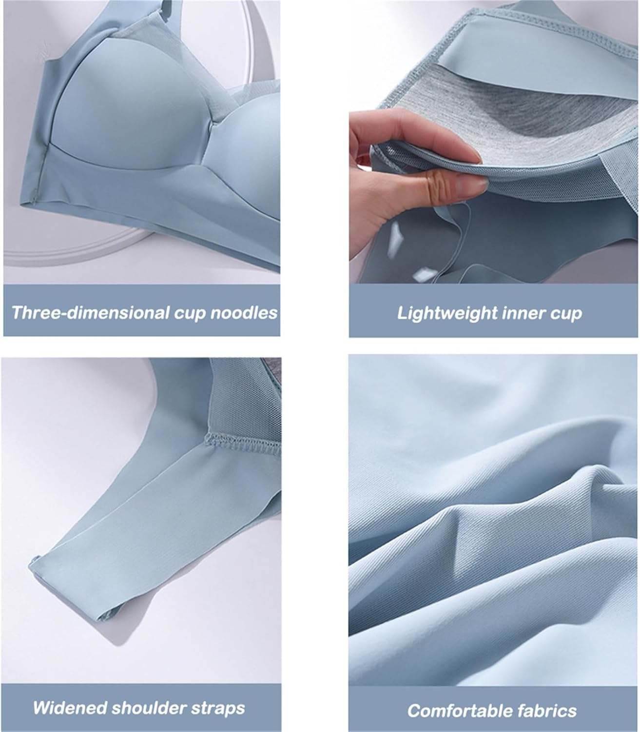 VIED Kundies Bras for Women, Kundies Posture Correcting Bra, Seamless Sexy Push Up Wireless Bra for Women - Image 5