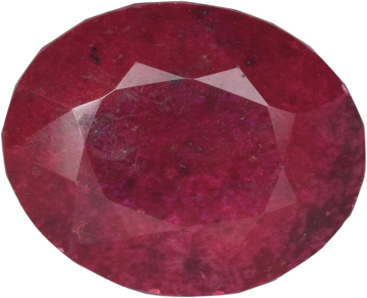 GEMHUB Approximately 2800 Ct. Natural Blood Red Ruby Oval Shape Faceted Cut Loose Gemstone Huge Ruby Loose Gemstone Beautiful Oval Shape B-4521