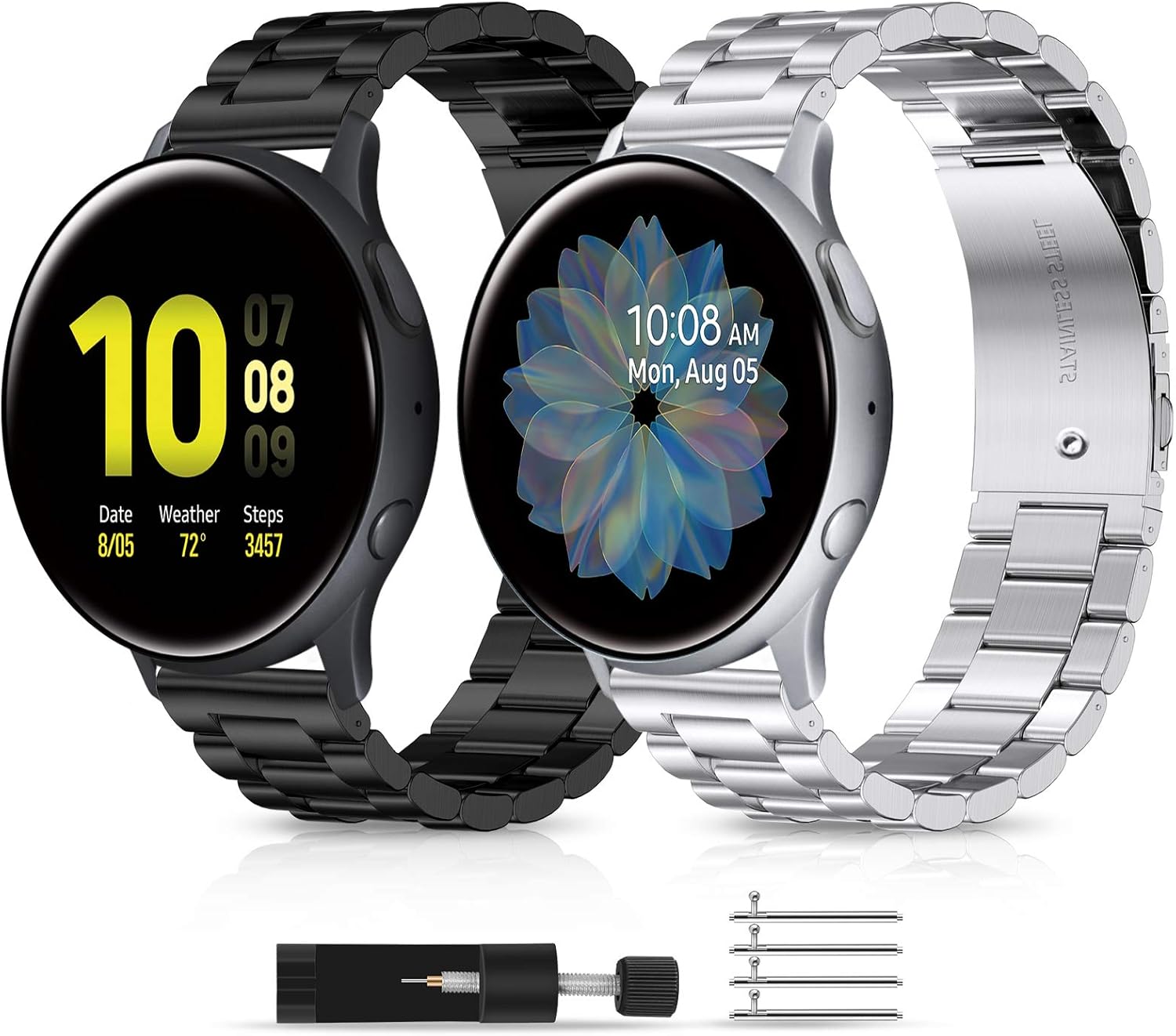 LORDSON Pack Metal Bands Compatible with Samsung Malaysia