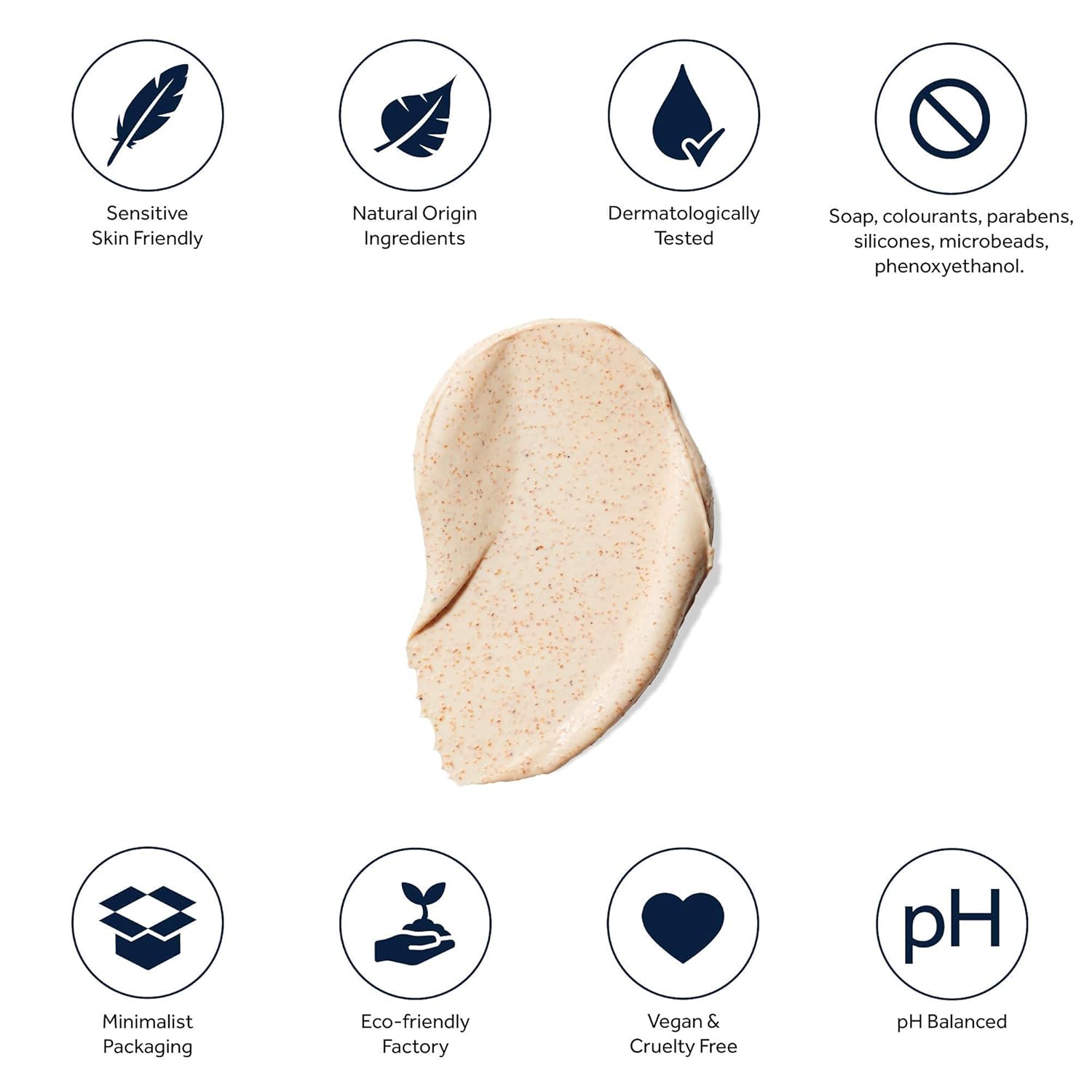 Gallinée Cleansing Bar & Face Mask with Scrub – Natural Soap-Free Cleansing Bar and Exfoliating Twin Action Facial Mask & Scrub With Lactic Acid, 100g and 30m : Beauty & Personal Care